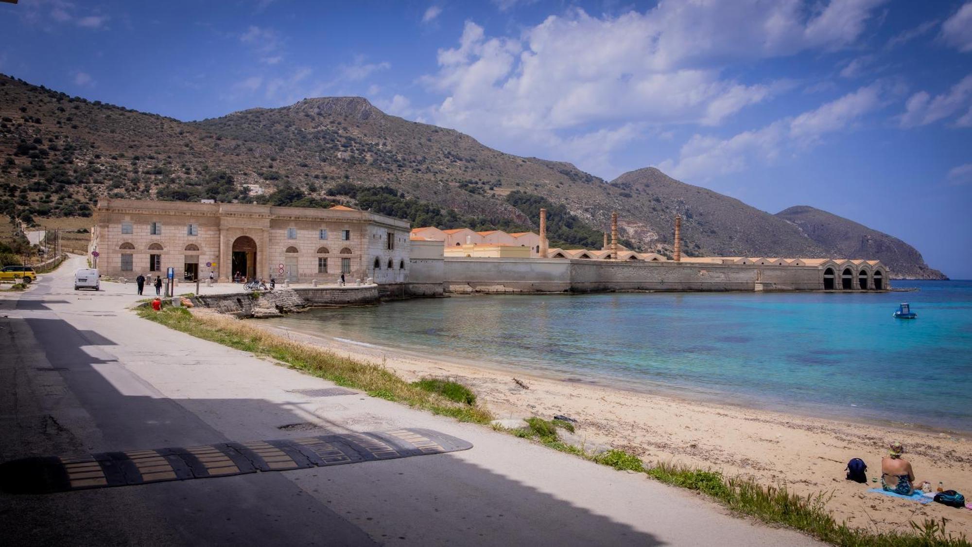 La Perla Della Praia Villa Favignana Bagian luar foto